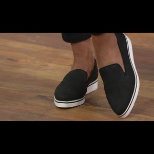 Franco Sarto Leather Slip-On Shoes